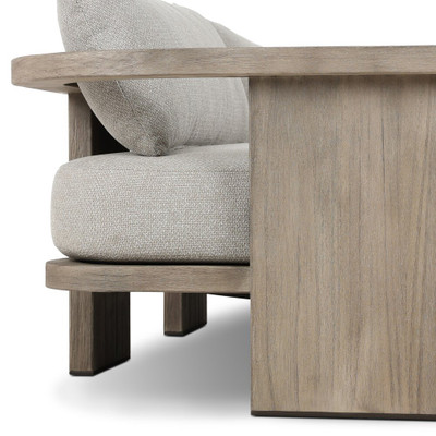 Four Hands Tahana Outdoor Sofa-96" - Hayes Fog