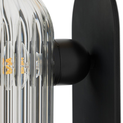 Four Hands Odyssey Sconce - Medium - Black Gunmetal