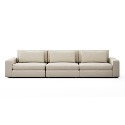 Four Hands Bloor 3-Piece Sectional - Sofa - Savoy Parchment