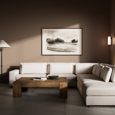 Four Hands Bloor 5-Piece Sectional - Laf Sofa W/ Ottoman - Crypton Nomad Marshmallow