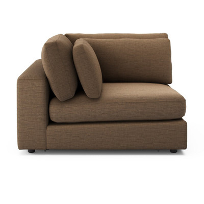 Four Hands BYO: Bloor Sectional - Corner Piece - Crypton Nomad Mushroom