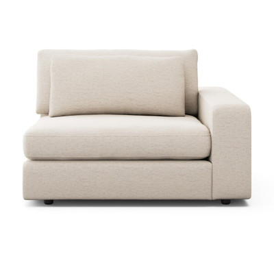 Four Hands BYO: Bloor Sectional - Raf Piece - Crypton Nomad Snow