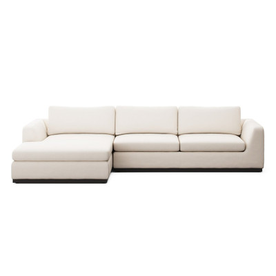 Four Hands Colt 2-Piece Sectional - Left Chaise - Crypton Nomad Marshmallow
