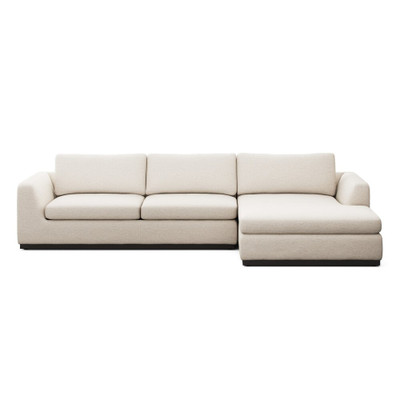 Four Hands Colt 2-Piece Sectional - Right Chaise - Crypton Nomad Snow