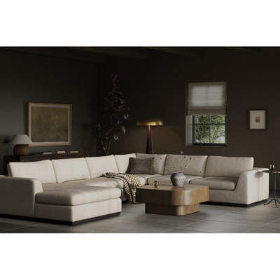 Four Hands Colt 4-Piece Sectional - Left Chaise - Crypton Nomad Marshmallow