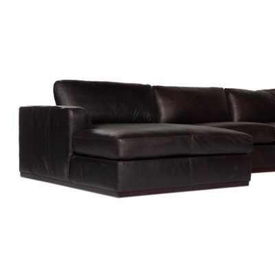 Four Hands Colt 4-Piece Sectional - Left Chaise - Heirloom Cigar