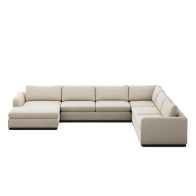 Four Hands Colt 4-Piece Sectional - Left Chaise - Savoy Parchment