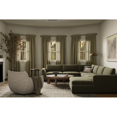 Four Hands Colt 4-Piece Sectional - Right Chaise - Surrey Olive