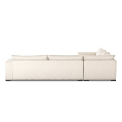 Four Hands Grant 3 Piece Sectional With Arms - 134" - Ashby Oatmeal