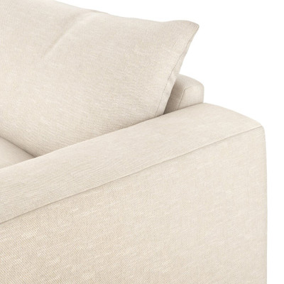 Four Hands Grant 5 Piece Sectional With Arms - 152" - Ashby Oatmeal