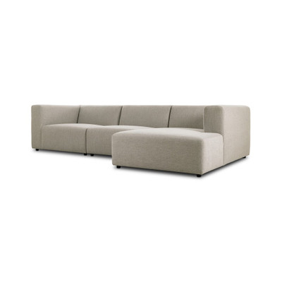 Four Hands Lawndale 3 Piece Sectional - Right Chaise