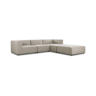 Four Hands Lawndale 3 Piece Sectional - Right Chaise + Ottoman