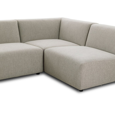 Four Hands Lawndale 5 Piece Sectional - Left Chaise