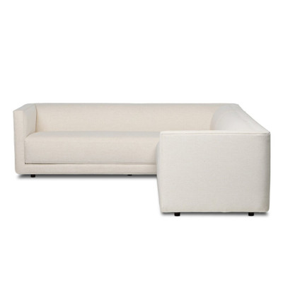 Four Hands Phillip 2-Piece Sectional - Right Arm Facing - Crypton Nomad Snow
