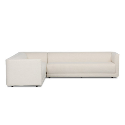 Four Hands Phillip 2-Piece Sectional - Right Arm Facing - Crypton Nomad Snow