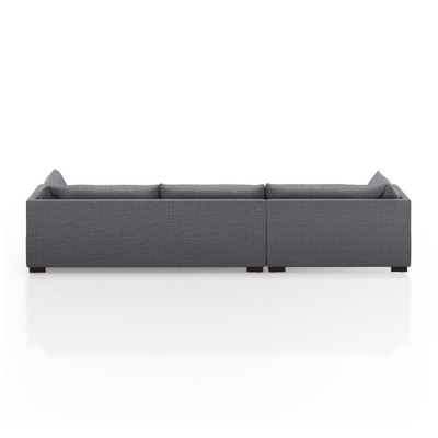 Four Hands Westwood 2-Piece Sectional - 131" - Left Chaise - Bennett Charcoal