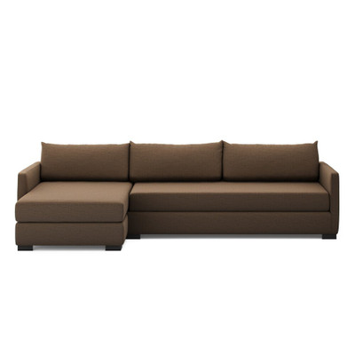 Four Hands Wickham 2-Piece Sleeper Sectional - Left Chaise - Crypton Nomad Mushroom
