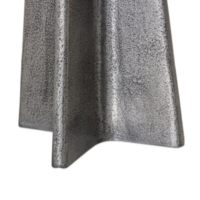 Four Hands Remo End Table - Raw Antique Nickel