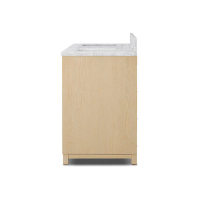 Four Hands Millie Double Vanity - Satin Bleached Parawood