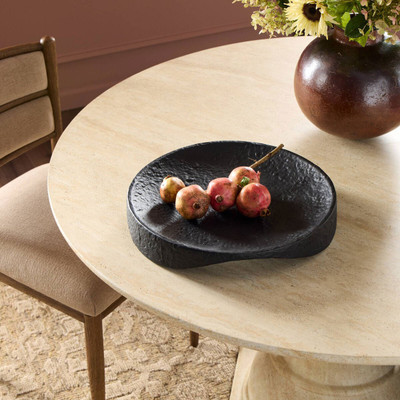 Four Hands Zale Bowl - Black Antique
