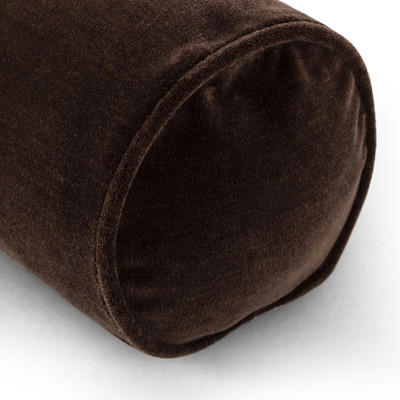 Four Hands Bridger Bolster Pillow - Monte Chocolate - 20"x8"
