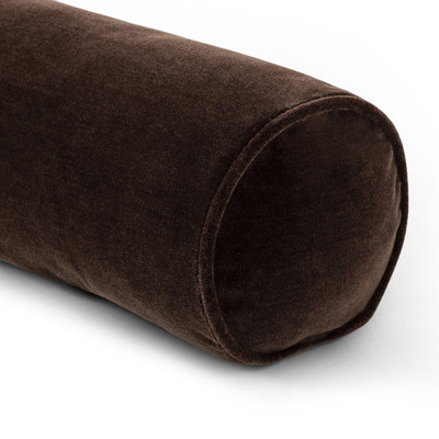 Four Hands Bridger Bolster Pillow - Monte Chocolate - 20"x8"