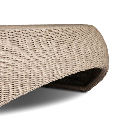 Four Hands Brock Outdoor Coffee Table - Vintage White