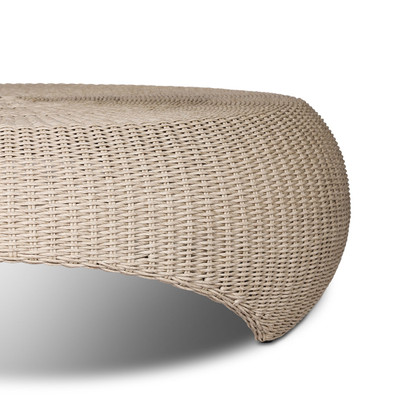 Four Hands Brock Outdoor Coffee Table - Vintage White