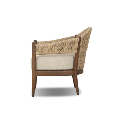 Four Hands Atwood Outdoor Chair - Ellor Beige