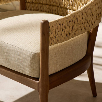 Four Hands Atwood Outdoor Chair - Ellor Beige