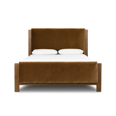 Four Hands Willem Queen Bed - Surrey Ochre
