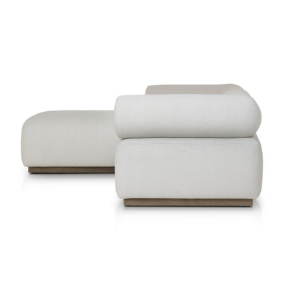 Four Hands Lenox Outdoor 3Pc Sectional w/Ottoman - Washed Brown