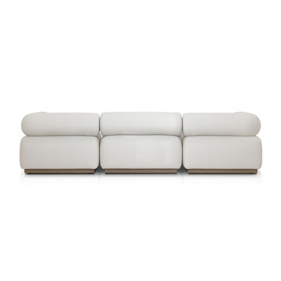 Four Hands Lenox Outdoor 3Pc Sectional w/Ottoman - Washed Brown