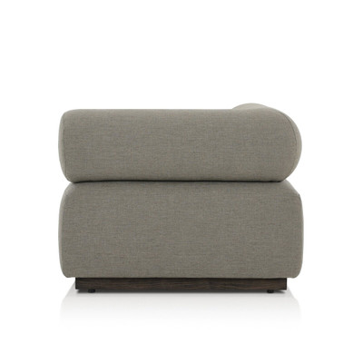 Four Hands Lenox Outdoor Corner Piece - Stained Saddle Brown