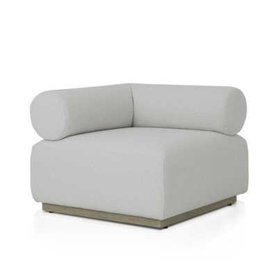 Four Hands Lenox Outdoor Corner Piece - Washed Brown