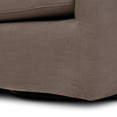 Four Hands Banks Swivel Chair - Savoy Coffee