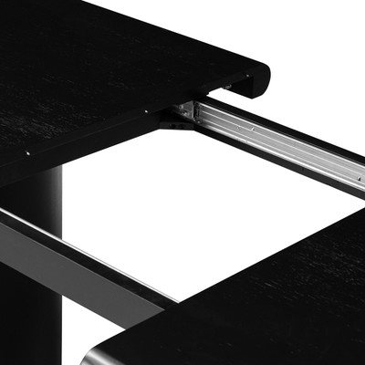 Four Hands Paden Extension Dining Table - Aged Black Acacia