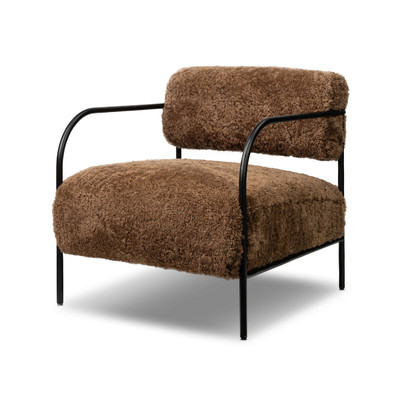 Four Hands Fenn Chair - Amber Shearling