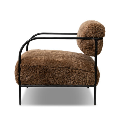 Four Hands Fenn Chair - Amber Shearling