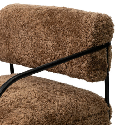 Four Hands Fenn Chair - Amber Shearling