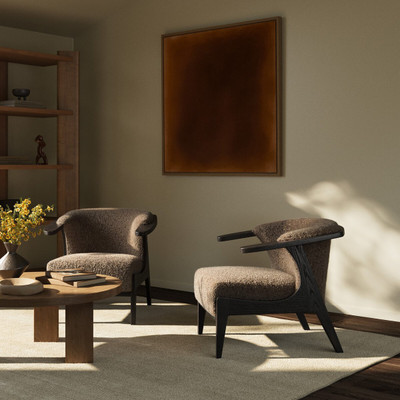 Four Hands Fabian Chair - Taupe Shearling