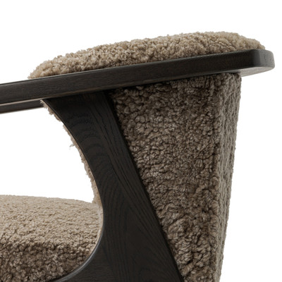 Four Hands Fabian Chair - Taupe Shearling