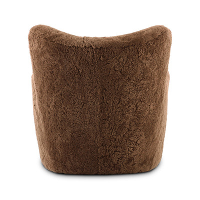 Four Hands Amelie Chair - Amber Shearling