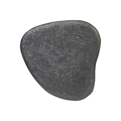 Four Hands Bomba Tall End Table - Textured Black Concrete