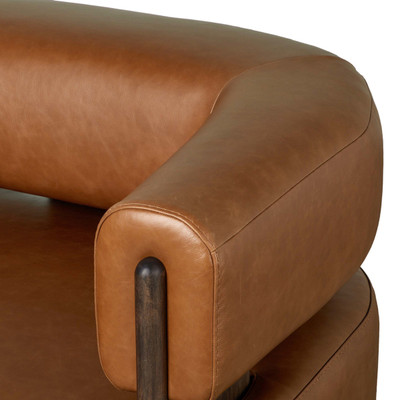 Four Hands Ward Swivel Chair - Sonoma Chestnut
