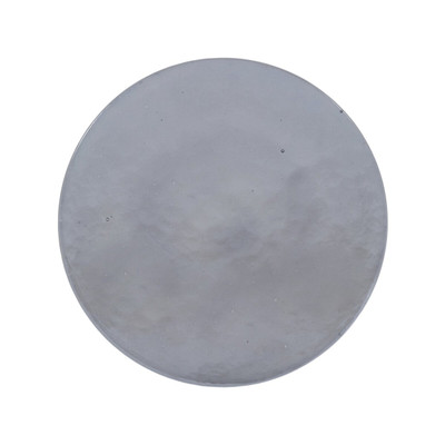 Four Hands Relo End Table - Grey Cast Glass