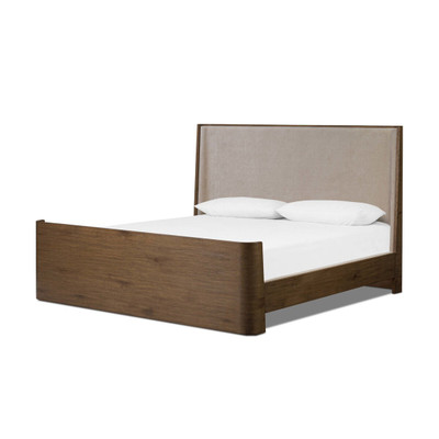 Four Hands Denali King Bed - Blamont Cream