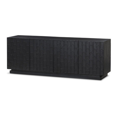 Four Hands Asbury Media Console - Black Oak