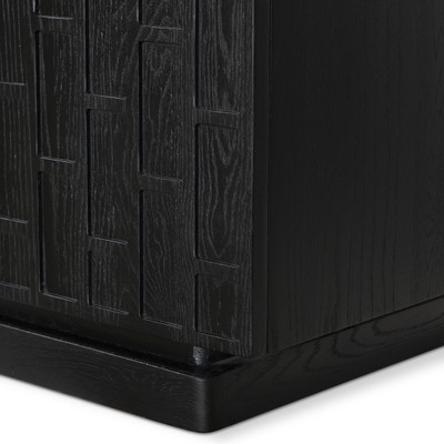 Four Hands Asbury Media Console - Black Oak
