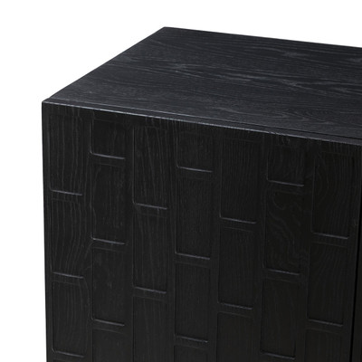 Four Hands Asbury Media Console - Black Oak